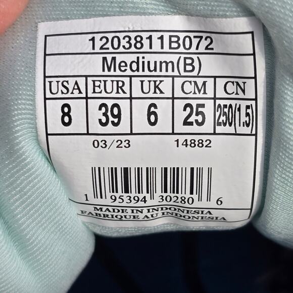 Brooks Adrenaline GTS 23 Women's Running Shoes Blk/Purple - Size 8 - Picture 6 of 6